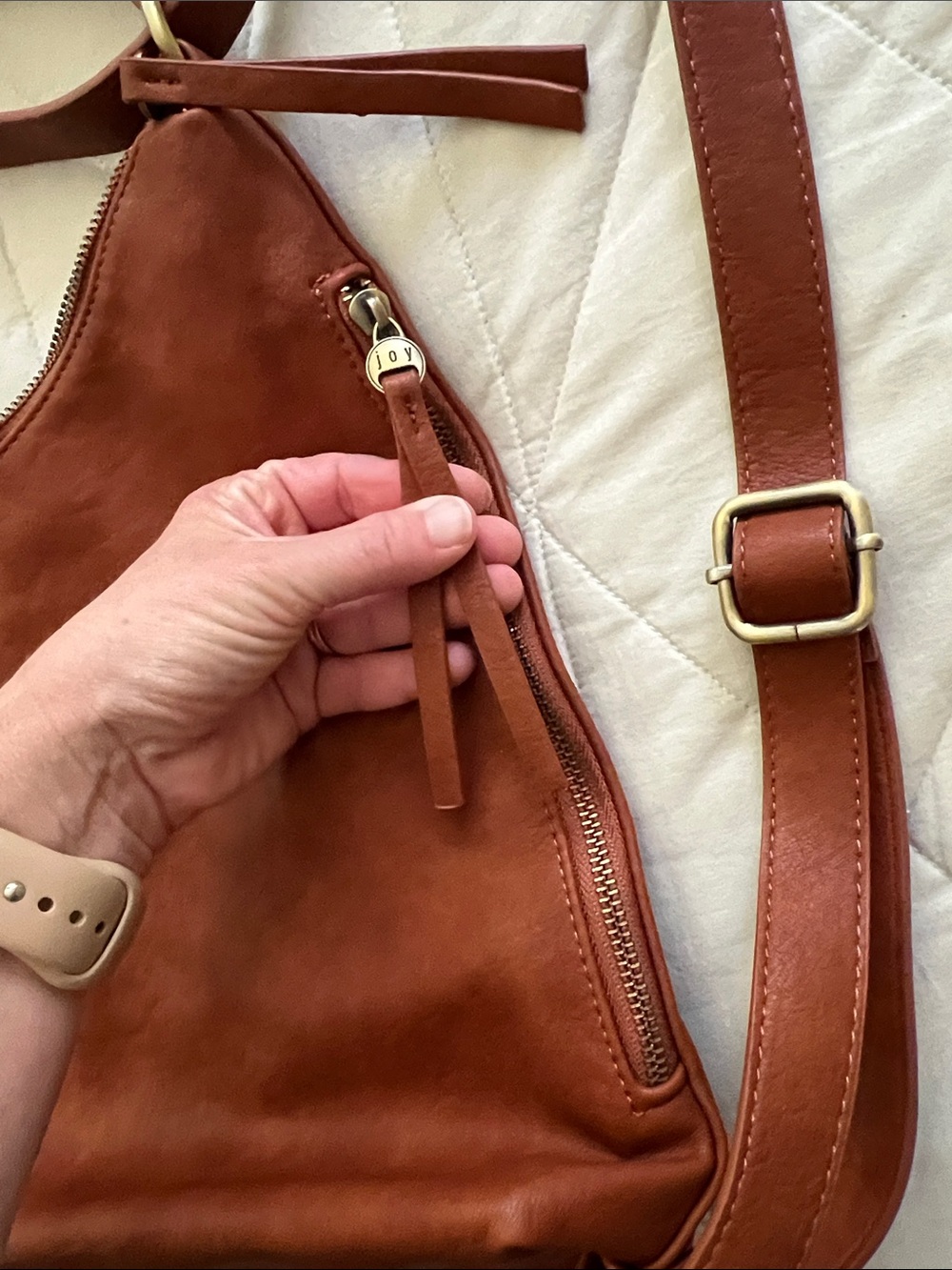 Joy Susan Convertible Backpack brown - Picture 15 of 16